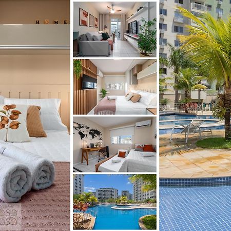 2 Quartos Com Varanda A 300M Riocentro Wi-Fi 120Mbps E Cozinha Completa - Condominio Com Piscina, Estacionamento, Portaria 24H E Parquinho Infantil - Apartamento Indicado Para Grupos, Hospedes A Trabalho E Criancas Rio de Janeiro Exteriör bild