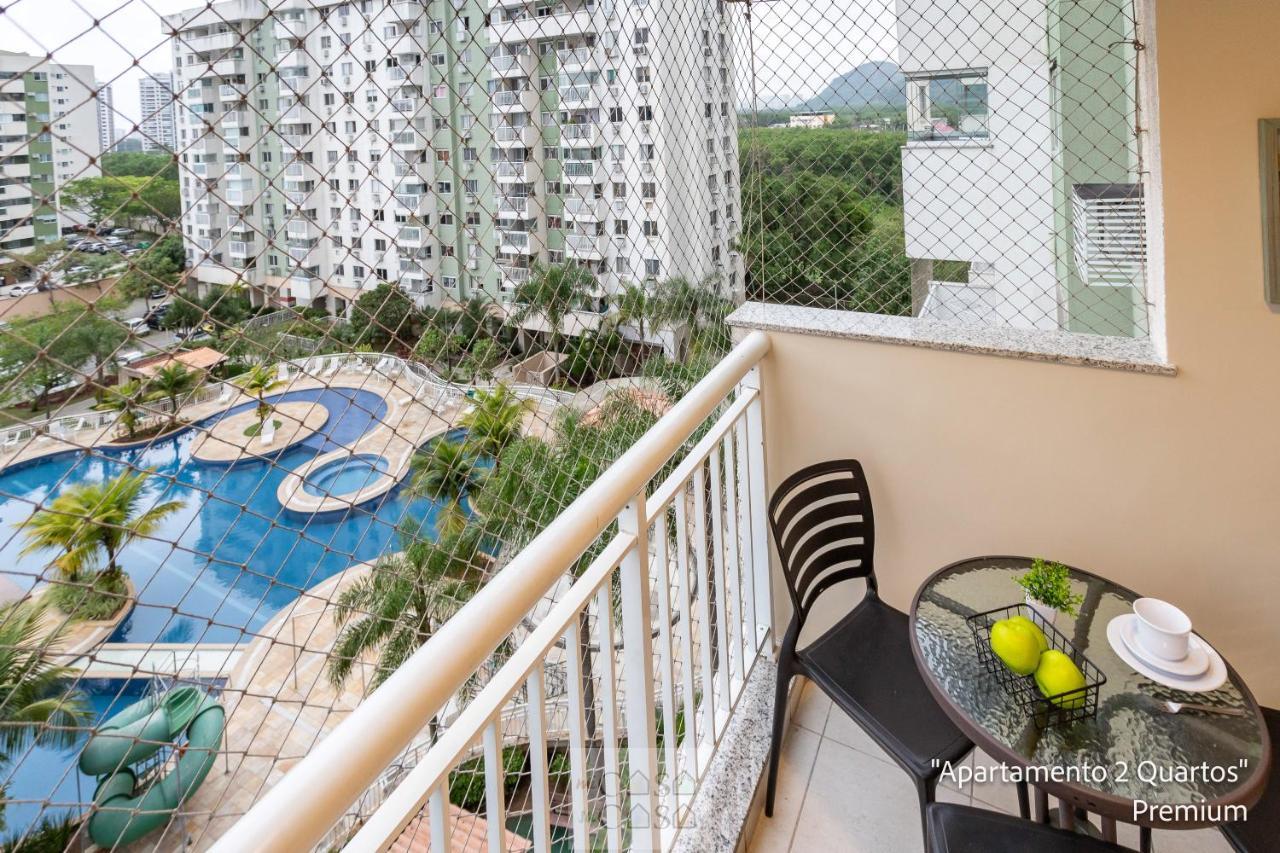 2 Quartos Com Varanda A 300M Riocentro Wi-Fi 120Mbps E Cozinha Completa - Condominio Com Piscina, Estacionamento, Portaria 24H E Parquinho Infantil - Apartamento Indicado Para Grupos, Hospedes A Trabalho E Criancas Rio de Janeiro Exteriör bild