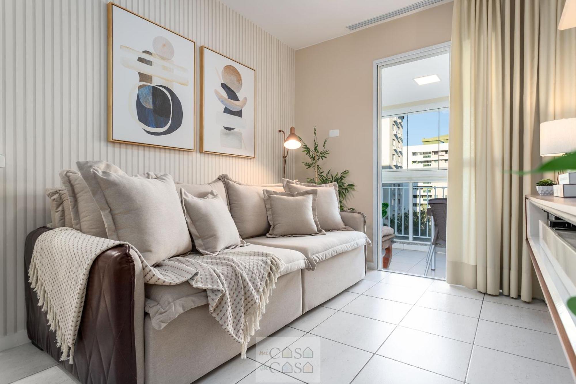 2 Quartos Com Varanda A 300M Riocentro Wi-Fi 120Mbps E Cozinha Completa - Condominio Com Piscina, Estacionamento, Portaria 24H E Parquinho Infantil - Apartamento Indicado Para Grupos, Hospedes A Trabalho E Criancas Rio de Janeiro Rum bild