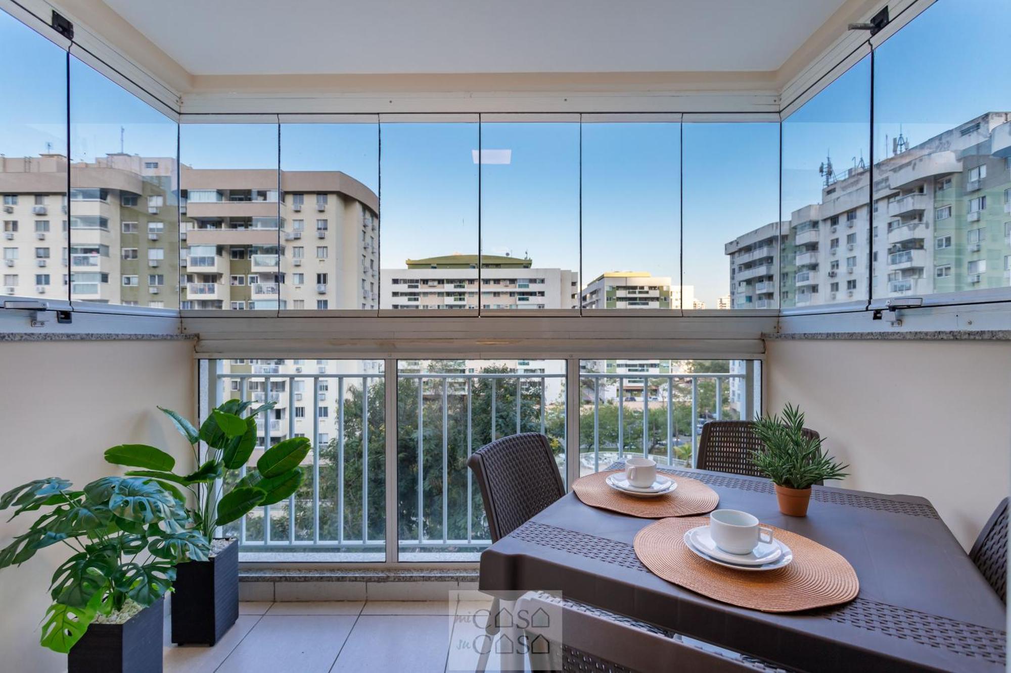 2 Quartos Com Varanda A 300M Riocentro Wi-Fi 120Mbps E Cozinha Completa - Condominio Com Piscina, Estacionamento, Portaria 24H E Parquinho Infantil - Apartamento Indicado Para Grupos, Hospedes A Trabalho E Criancas Rio de Janeiro Exteriör bild