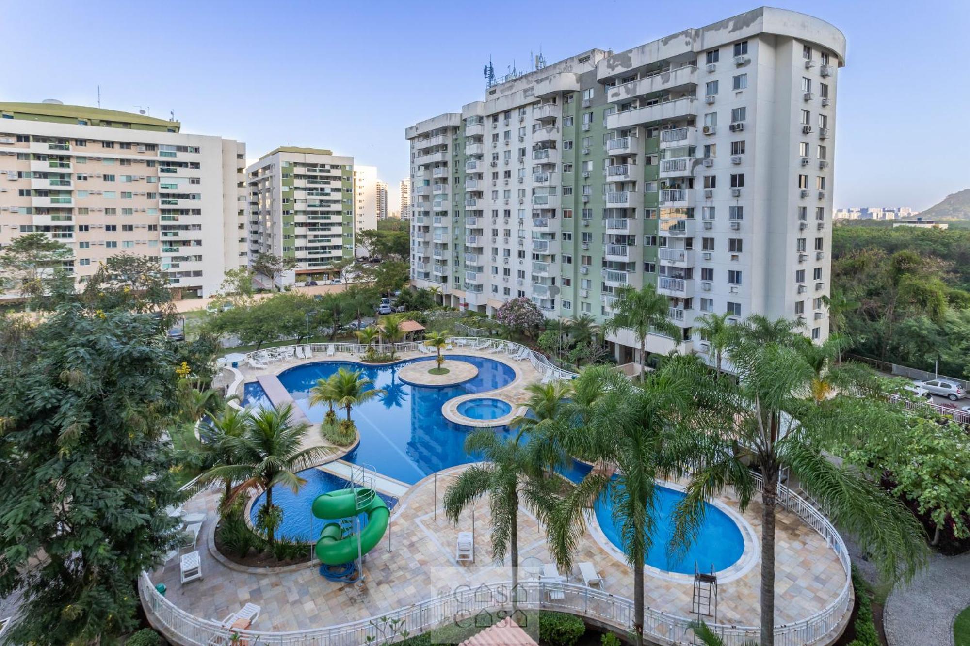 2 Quartos Com Varanda A 300M Riocentro Wi-Fi 120Mbps E Cozinha Completa - Condominio Com Piscina, Estacionamento, Portaria 24H E Parquinho Infantil - Apartamento Indicado Para Grupos, Hospedes A Trabalho E Criancas Rio de Janeiro Exteriör bild