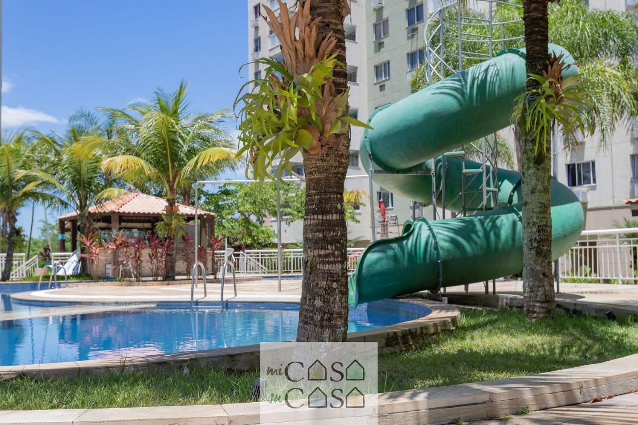 2 Quartos Com Varanda A 300M Riocentro Wi-Fi 120Mbps E Cozinha Completa - Condominio Com Piscina, Estacionamento, Portaria 24H E Parquinho Infantil - Apartamento Indicado Para Grupos, Hospedes A Trabalho E Criancas Rio de Janeiro Exteriör bild